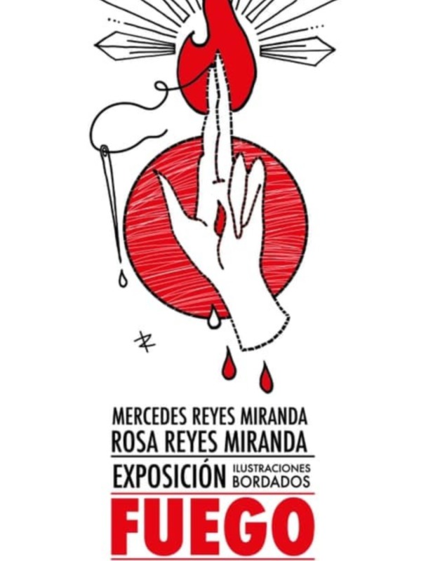La sala de Espacio Vacío ofrece desde hoy la muestra conjunta ‘Fuego’, de Mercedes y Rosa Reyes Miranda 