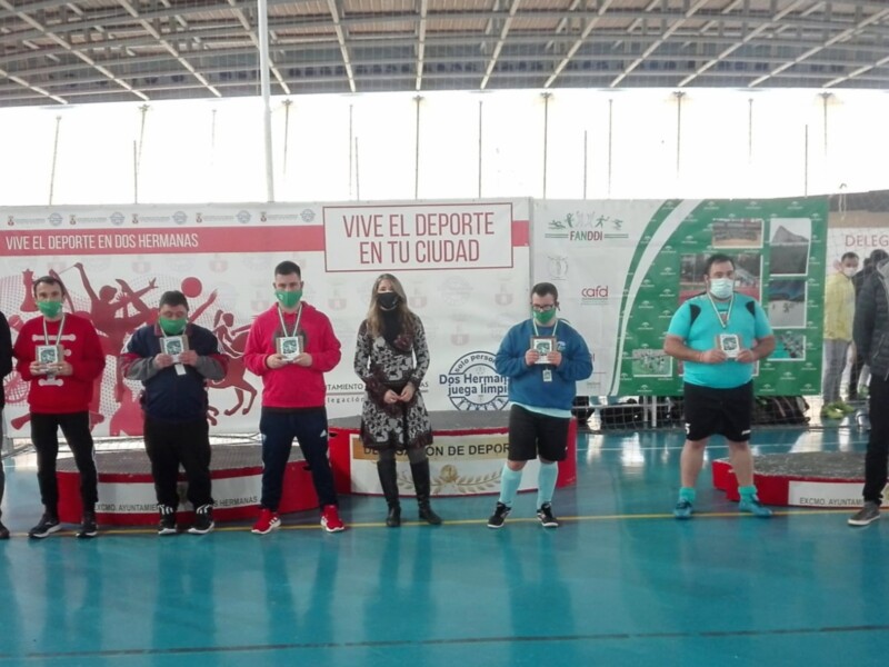 Concluye en Dos Hermanas el Campeonato de Andalucía de fútbol sala FANDDI