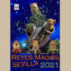 Presentado el cartel anunciador de la llegada de los Reyes Magos a Sevilla, obra de los autores Salazar/Bajuelo