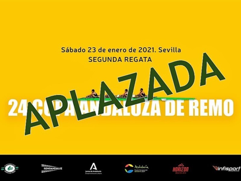 El calendario de la Federación Andaluza de Remo, condicionado por la alerta sanitaria