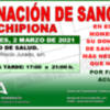 Llamamiento para una donación colectiva el martes 2 de marzo en Chipiona 