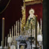 Altar de cultos para el Septenario de la Titular Mariana de la Hermandad de la Soledad  Ilipense