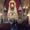 La Virgen de la Soledad de Alcalá del Río Expuesta a Veneración de los Fieles.