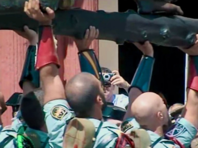 El traslado del Cristo de Mena, protagonista de la mañana