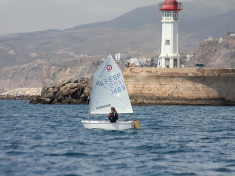 El Náutico Sevilla, podio en el Campeonato de Andalucía de la clase Optimist