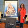 Elena Montero Torrejón presentó la obra pictórica de las Gloria Sevillanas 2021