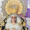   Cartel conmemorativo del XXV Aniversario de la Coronación Canónica de Nuestra Señora de los Dolores en su Soledad.