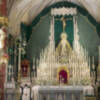 Altar del Quinario en honor al Stmo. Cristo de la Vera-cruz de Alcalá del Río	