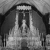 Así es el espectacular altar de Quinario de la Hermandad de la Vera-cruz de Alcalá del Río