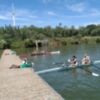 Labradores y Náutico dominan la cuarta regata de la Copa de Andalucía de remo