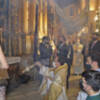 Procesión Claustral en la Parroquia Ntra. Sra. de la Asunción de Alcalá del Río por la Hermandad de la Vera- Cruz