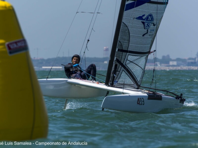 Victoria del Náutico Sevilla en el Campeonato de Andalucía de Catamarán 				