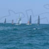 Juan Luis Páez, del Club Naútico Sevilla, primer clasificado en el Campeonato de Andalucía de Catamarán celebrado en Chipiona