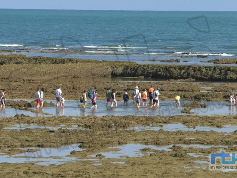 Editado un bando para proteger y preservar los corrales de pesquería de Chipiona en la época estival