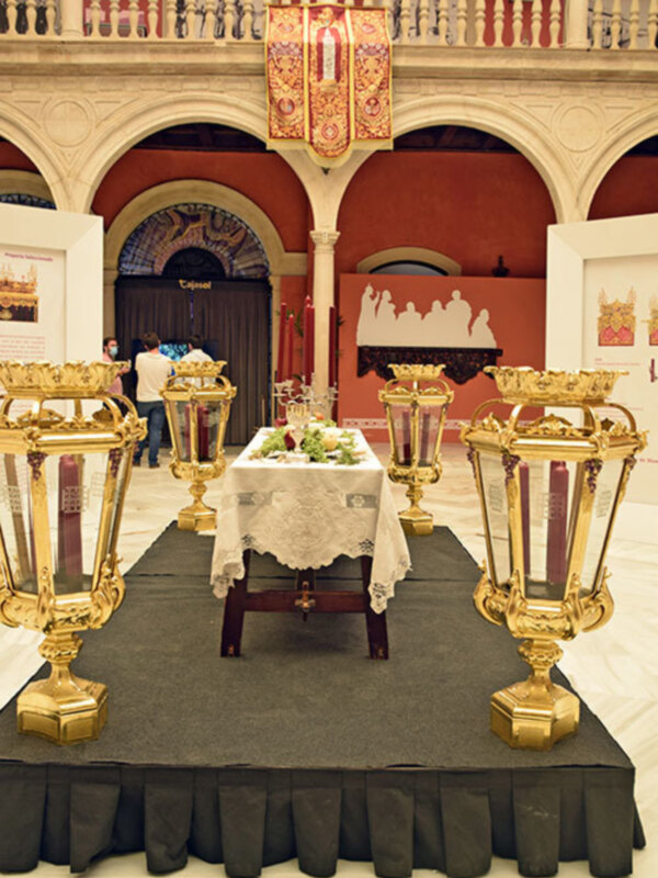 La Santa Cena protagonista en la exposición en Cajasol