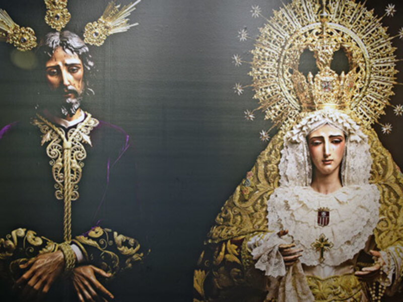 Inaugurada la exposición de Santa Genoveva «Barrio, Parroquia y Hermandad, una sola cosa»