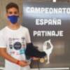 El joven patinador Daniel Rodríguez vuelve con buen sabor de boca de su debut en un campeonato nacional que ha tenido un altísimo nivel