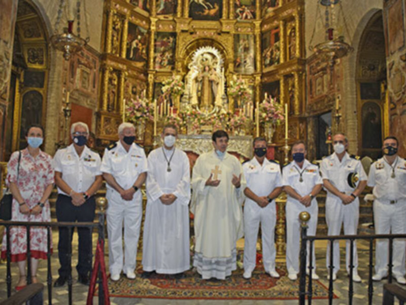 La Virgen del Carmen de Santa Ana de Triana, el primer culto carmelita de Sevilla.