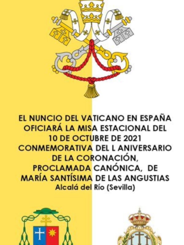 La presencia en la localidad ribereña de Alcalá del Río del Nuncio de Su Santidad en España será el 10 de octubre