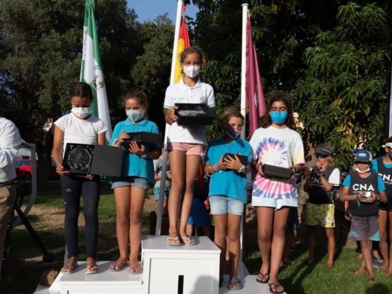 Doblete del Club Náutico Sevilla en el Campeonato Ibérico de la clase Optimist-XI Trofeo de verano Almirante Cervera