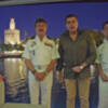 La Real Liga Naval Española, paseo por el Guadalquivir por la festividad de la Virgen del Carmen