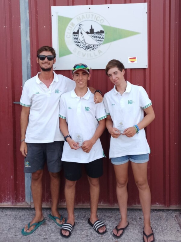 Victorias hispalenses en el Campeonato de Andalucía de la clase ILCA