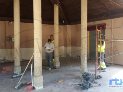 Comienzan los trabajos de adecuación para la creación de un centro cívico socio cultural en el parque Blas Infante 