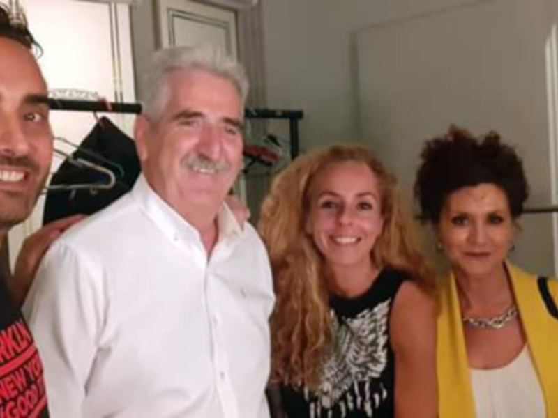Rocío Carrasco, emocionada  al visitar el Santuario de la Virgen de Regla de Chipiona