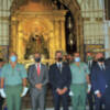 La Legión rindió honores la semana pasada a los titulares de la Hermandad de la Soledad.