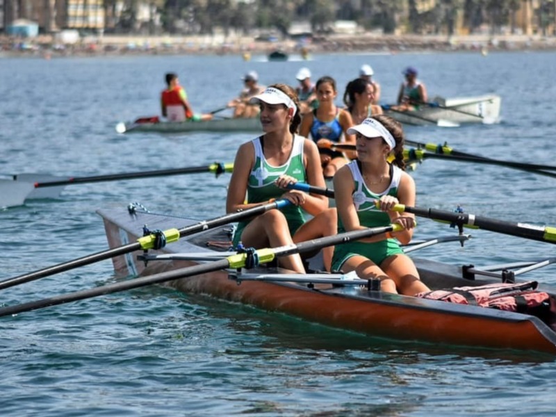 La I Liga Nacional de remo de mar concluye con doble podio andaluz