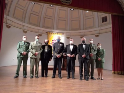El ingreso en dicha institución como académico  de número, del teniente general jefe de las Fuerzas Terrestre, José Rodríguez García