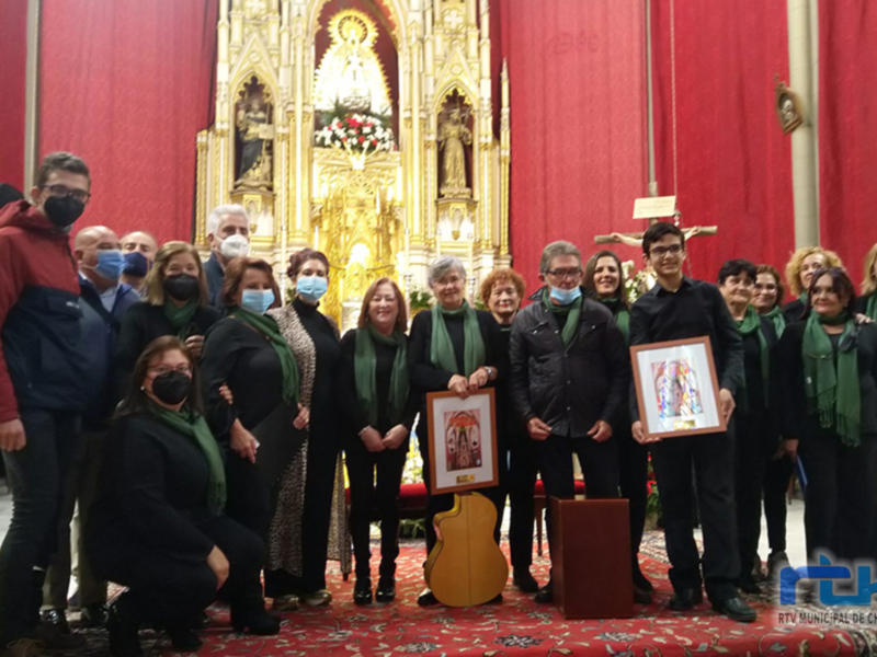 Los belenistas llevan los sones de la Navidad al Santuario de Regla con un concierto protagonizado por Ángeles Lorenzo