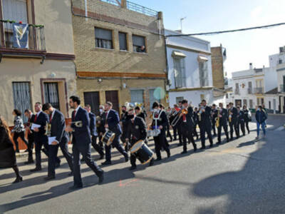 La Hermandad del Nazareno de Alcalá del Río afianza su apuesta por la Banda de Música “San Sebastián” de Villaverde del Río