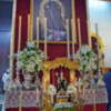  Emotiva bendición de la imagen de San Benito de Abad en la Parroquia sevillana de San Francisco de Asís 