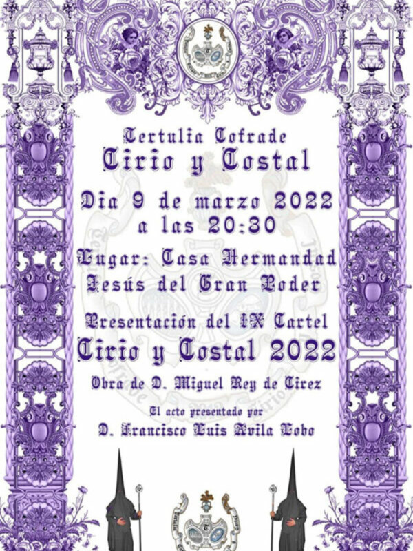 Miguel Rey de Cirez nos traslada este año 2022 con su cartel de Semana Santa al barrio de San Lorenzo.