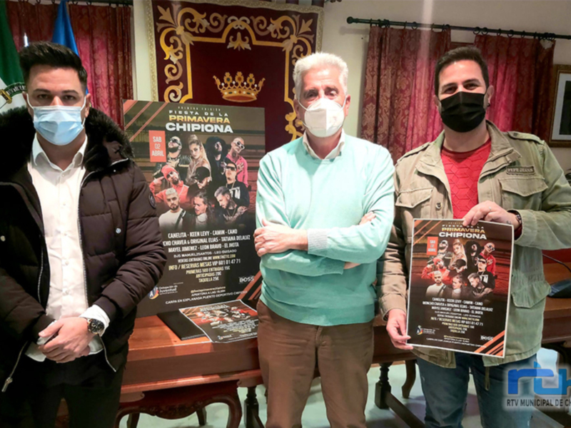 Una docena de artistas el 2 de abril en la primera Fiesta de la Primavera de Chipiona 
