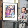 José Ciruelo llenó de color la Cuaresma de Alcalá del Río