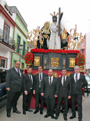 El Nazareno de las Lagrimas, la devoción del barrio  de Pio XII