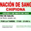 Llamamiento a una donación colectiva de sangre en Chipiona el jueves 5 de mayo