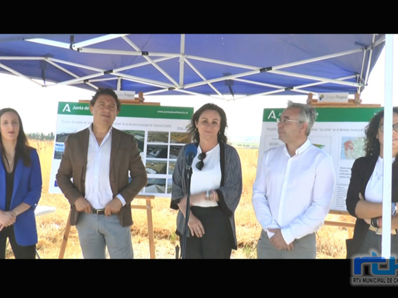 Ayuntamiento de Chipiona y Junta de Andalucía dan por concluidas las obras del sellado del Vertedero de La Loma
