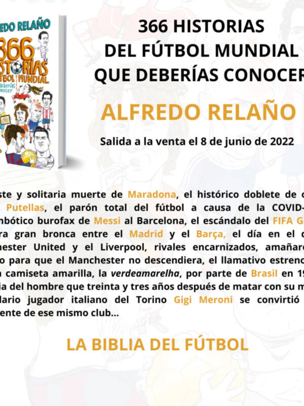 366 historias del fútbol mundial que deberías conocer.
