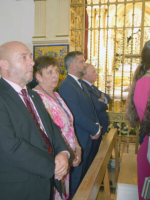 Toma de posesión la nueva Junta de la Hermandad de Vera-cruz de Alcalá del Río