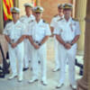 Homenaje por los caídos de la Armada española, de Filipina, Cuba y puerto Rico.