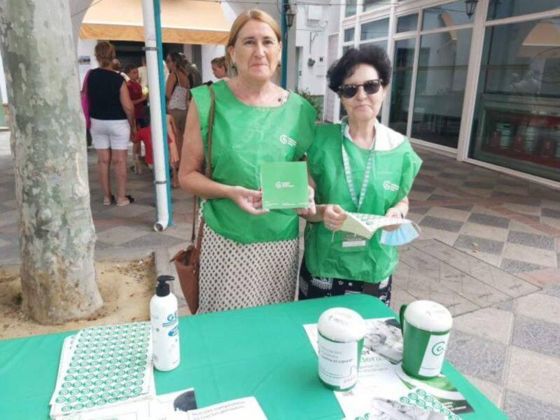 La AECC de Chipiona ha celebrado hoy su cuestación anual 