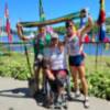 Quinteto del Náutico Sevilla en el Campeonato del Mundo sprint de piragüismo y paracanoa