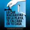 El Ayuntamiento de Chipiona lanza una campaña para evitar el despilfarro de agua por los usuarios en las duchas de las playas