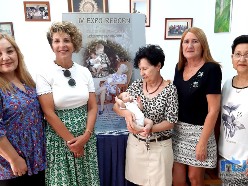 El ‘mundo reborn’ vuelve a Chipiona los días 20 y 21 de agosto con una exposición solidaria a beneficio de la Asociación contra el cáncer