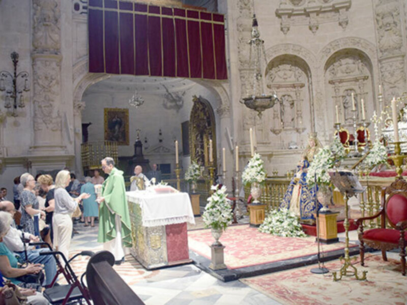 Culminan los cultos agosteños de la Virgen de los Reyes