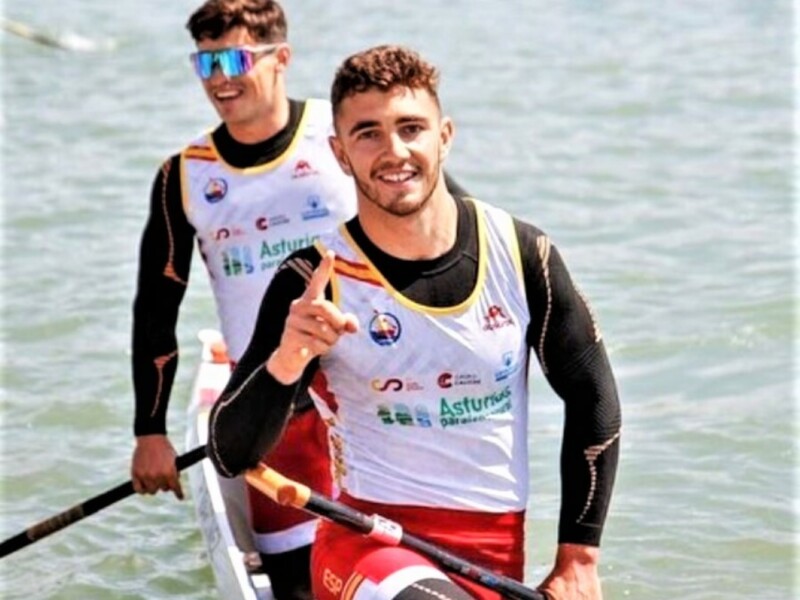 Septeto del Club Náutico en el Campeonato del Mundo sprint de piragüismo sub23 y júnior