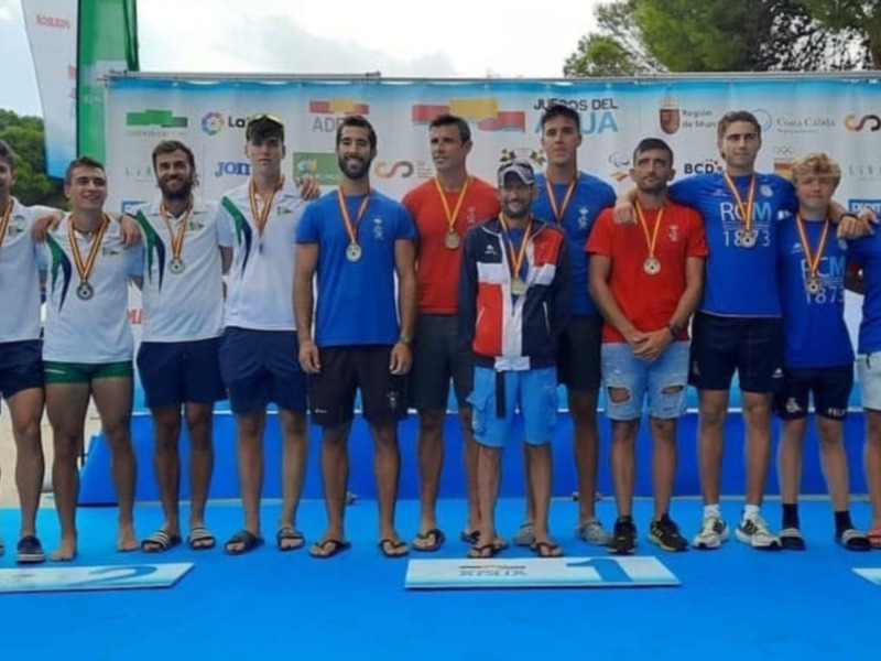 Subtítulo y tercer puesto para el remo andaluz en el Campeonato de España de remo de mar